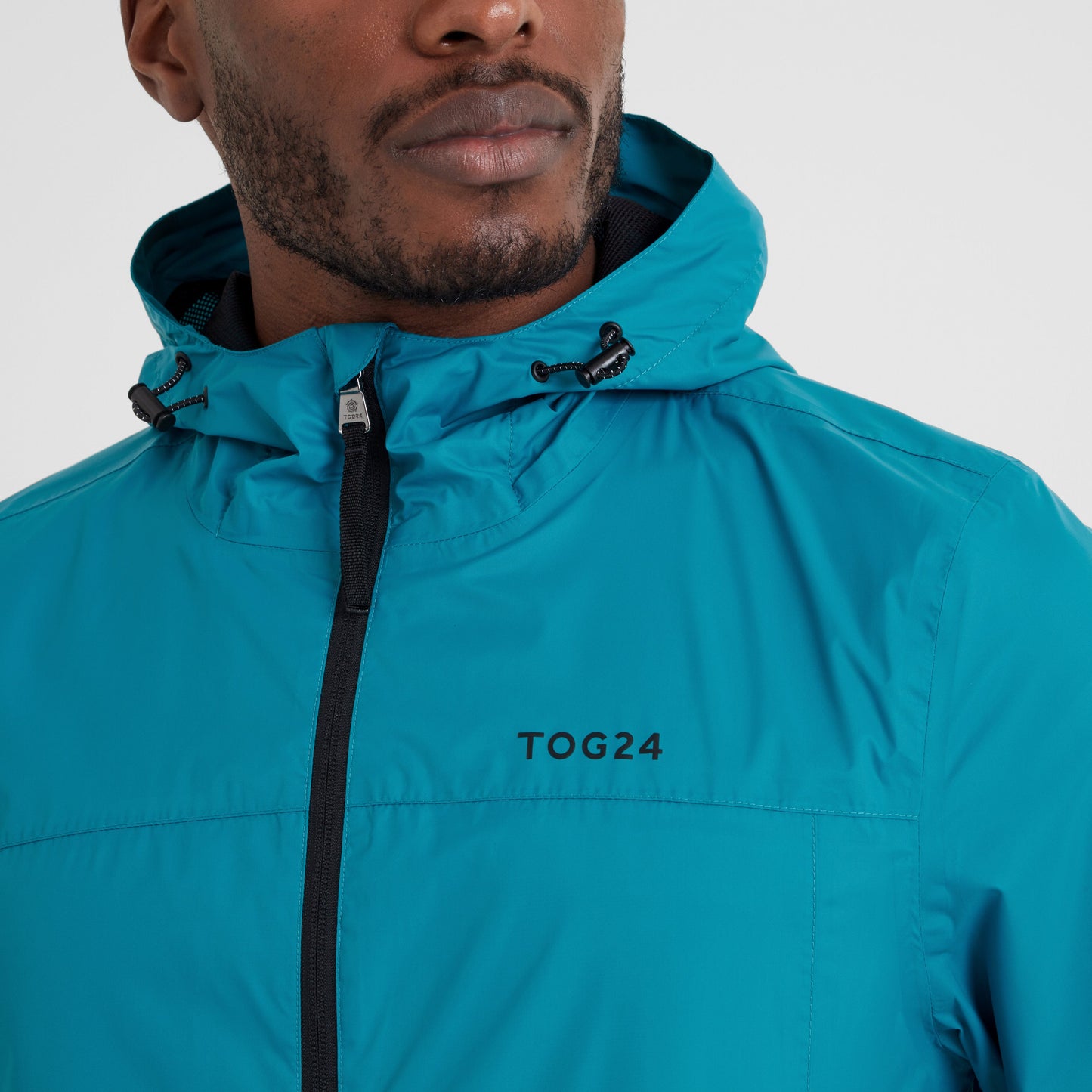 Craven Mens Waterproof Packaway Jacket - Mosaic Blue