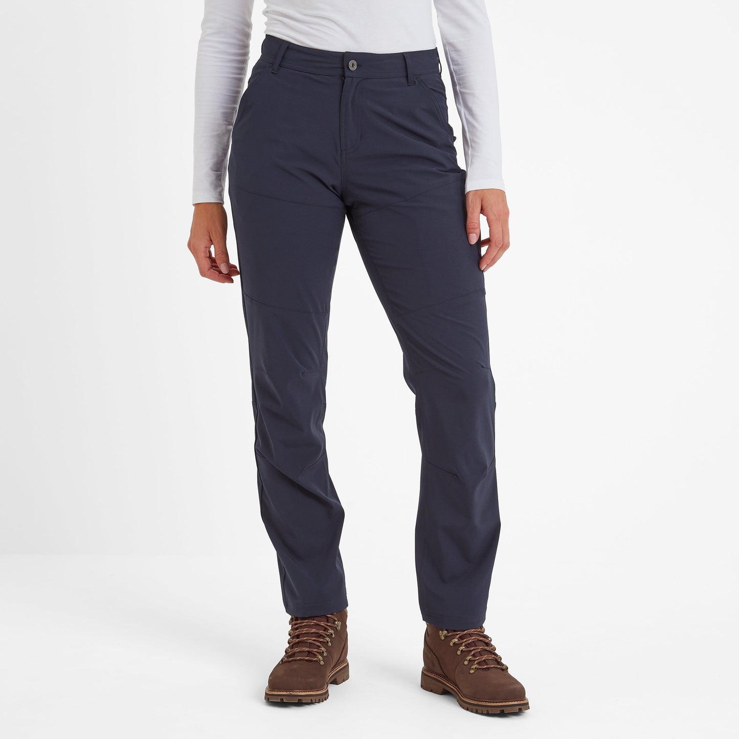 Denver Womens Walking Trousers Long - Navy