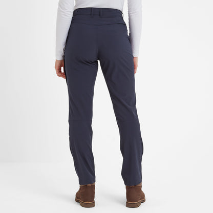 Denver Womens Walking Trousers Long - Navy