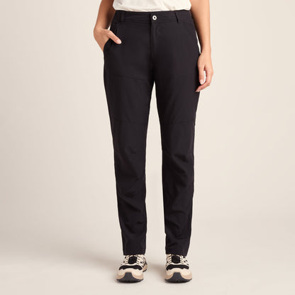 Denver Womens Walking Trousers Short - Black