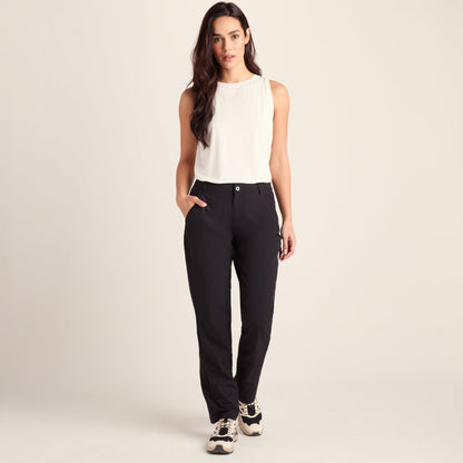 Denver Womens Walking Trousers Regular - Black