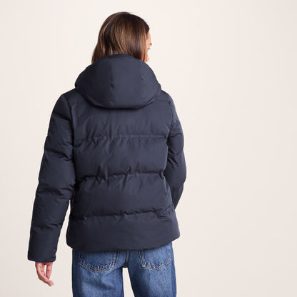 Dina Womens Shower Resistant Insulated Jacket - Dark Indigo