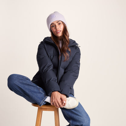Dina Womens Shower Resistant Insulated Jacket - Dark Indigo