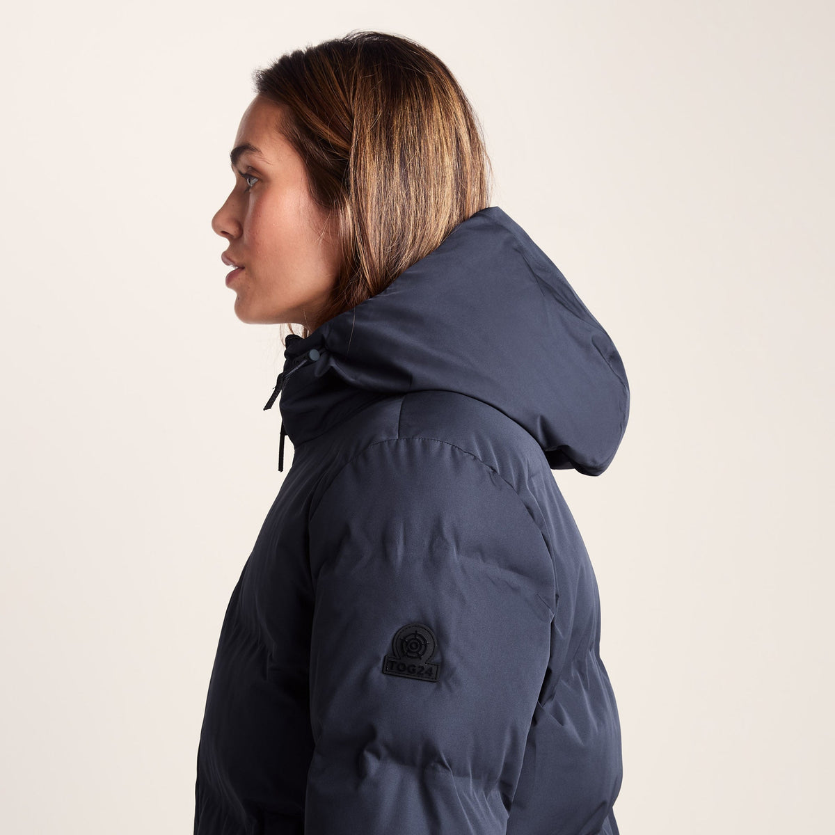 Dina Womens Shower Resistant Insulated Jacket - Dark Indigo