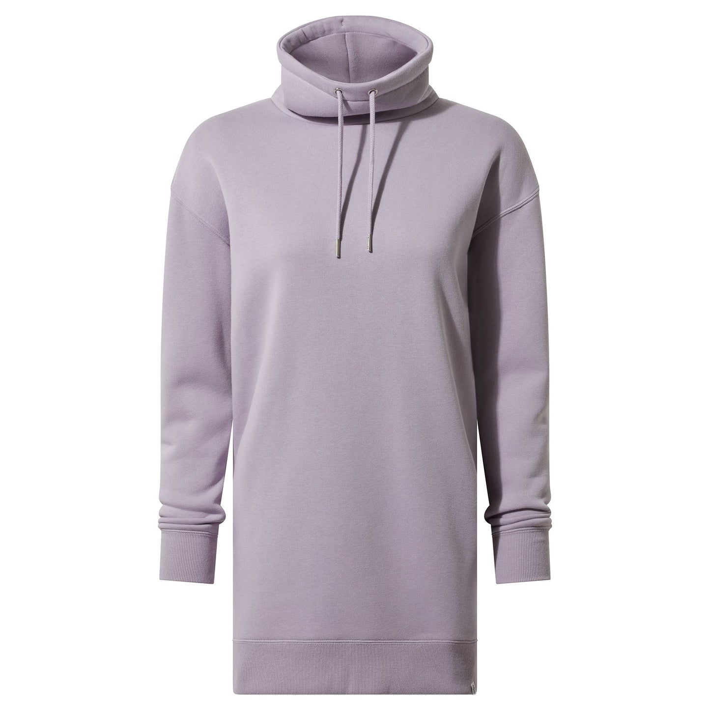 Drakeford Womens Supersoft Longline Sweat - Lavender Grey