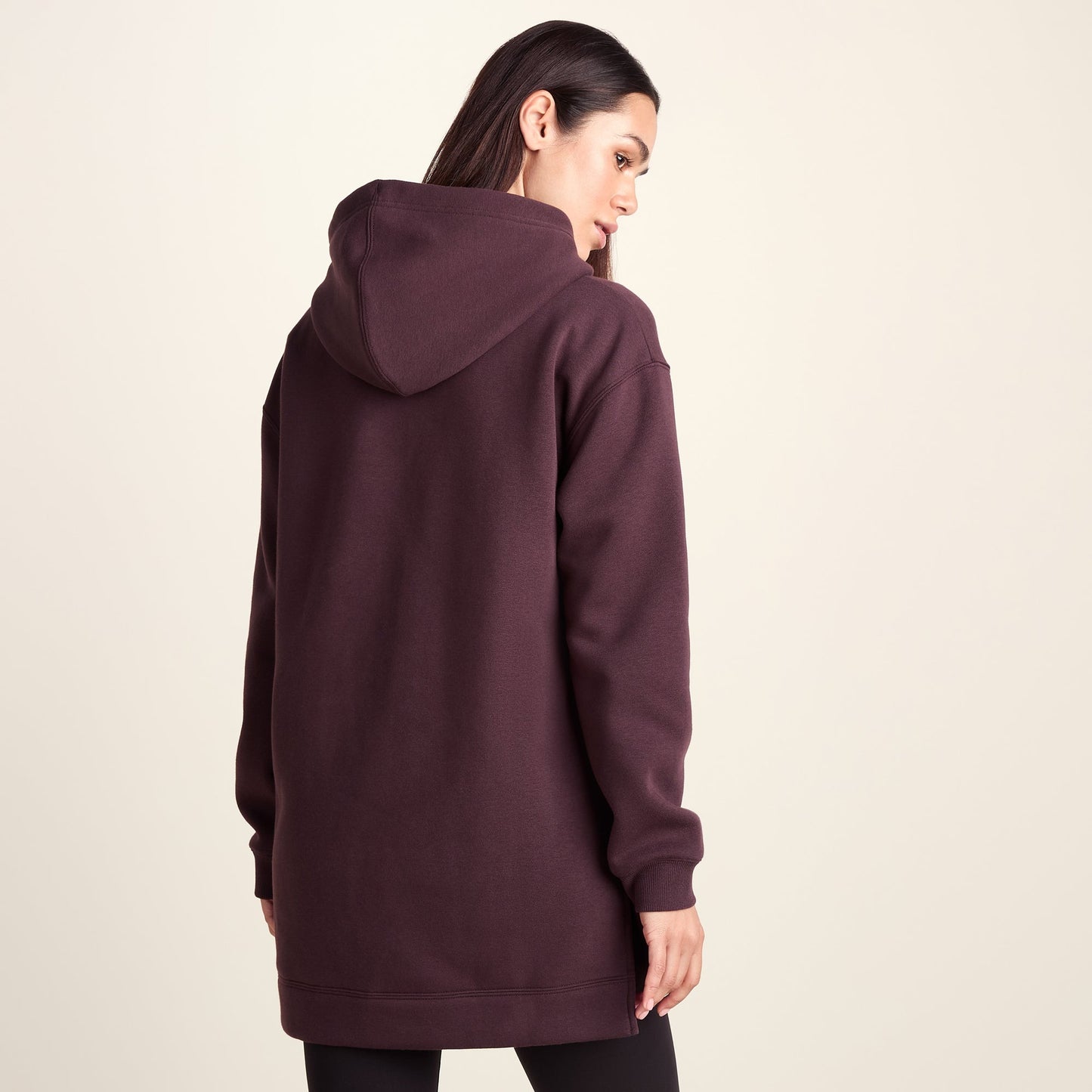 Drakeford Womens Supersoft Longline Sweat - Huckleberry