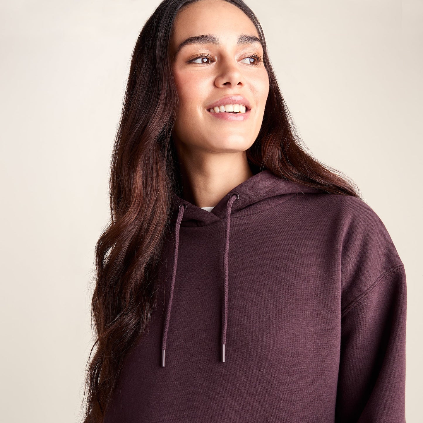 Drakeford Womens Supersoft Longline Sweat - Huckleberry