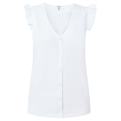 Eleanor Womens T-Shirt - Optic White