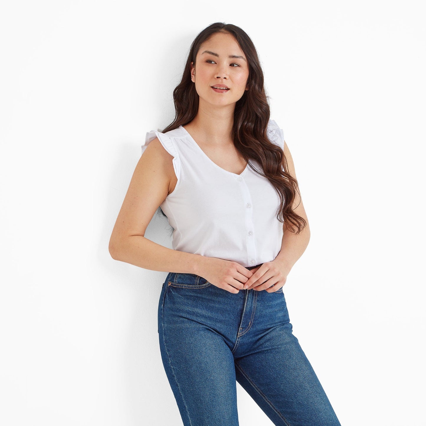 Eleanor Womens T-Shirt - Optic White