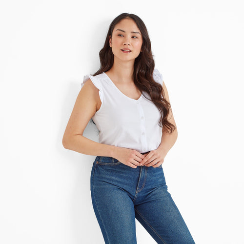 Eleanor Womens T-Shirt - Optic White