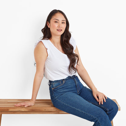 Eleanor Womens T-Shirt - Optic White