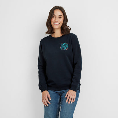 Esk Womens Supersoft Sweatshirt - Dark Indigo