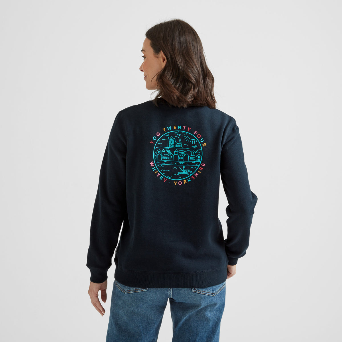 Esk Womens Supersoft Sweatshirt - Dark Indigo