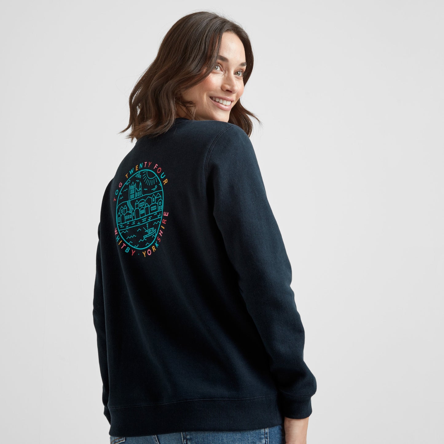 Esk Womens Supersoft Sweatshirt - Dark Indigo