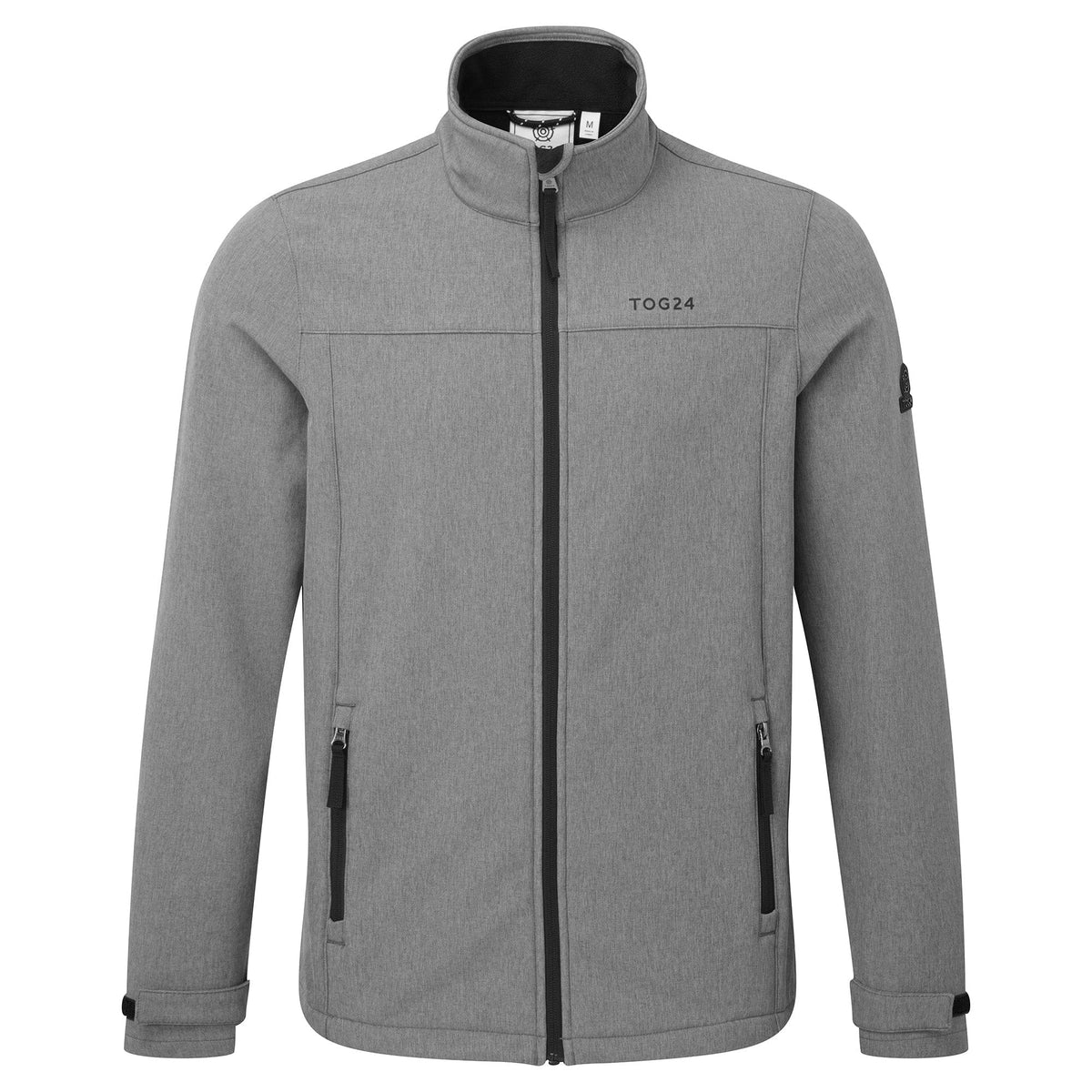 Feizor Mens Shower Resistant Softshell Jacket - Dark Grey Marl