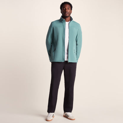 Feizor Mens Shower Resistant Softshell Jacket - Hydro Blue