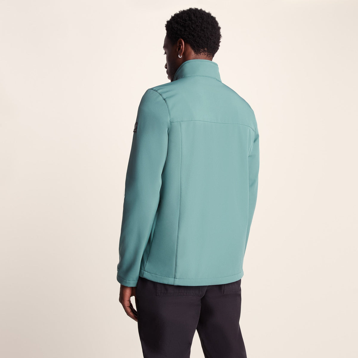 Feizor Mens Shower Resistant Softshell Jacket - Hydro Blue