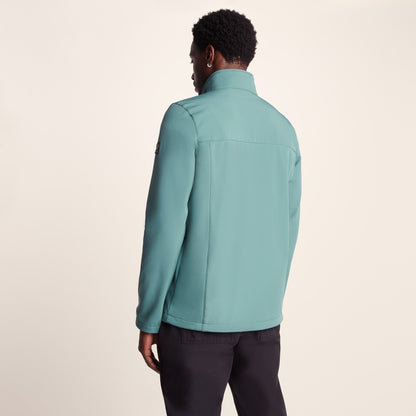 Feizor Mens Shower Resistant Softshell Jacket - Hydro Blue