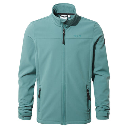 Feizor Mens Shower Resistant Softshell Jacket - Hydro Blue