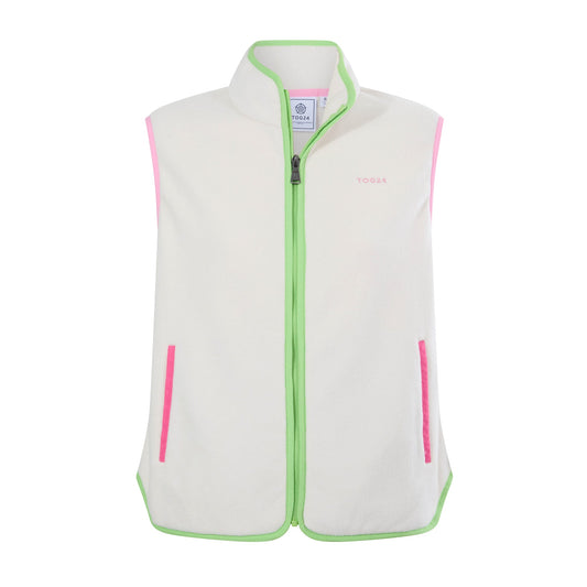 Fletcher Womens Midweight Microfleece Gilet - Vanilla