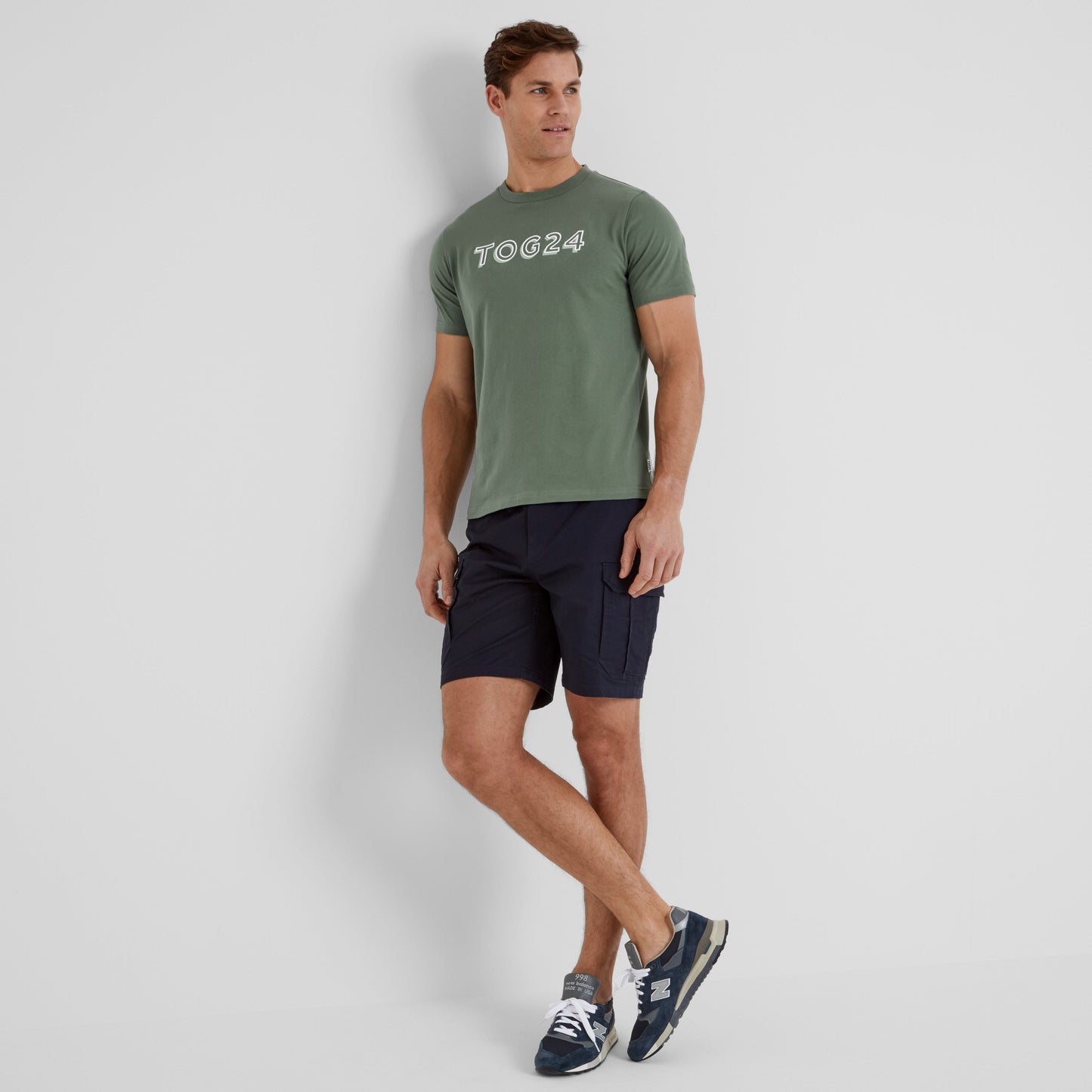 Foran Mens 100% Cotton Supersoft T-Shirt - Light Forest