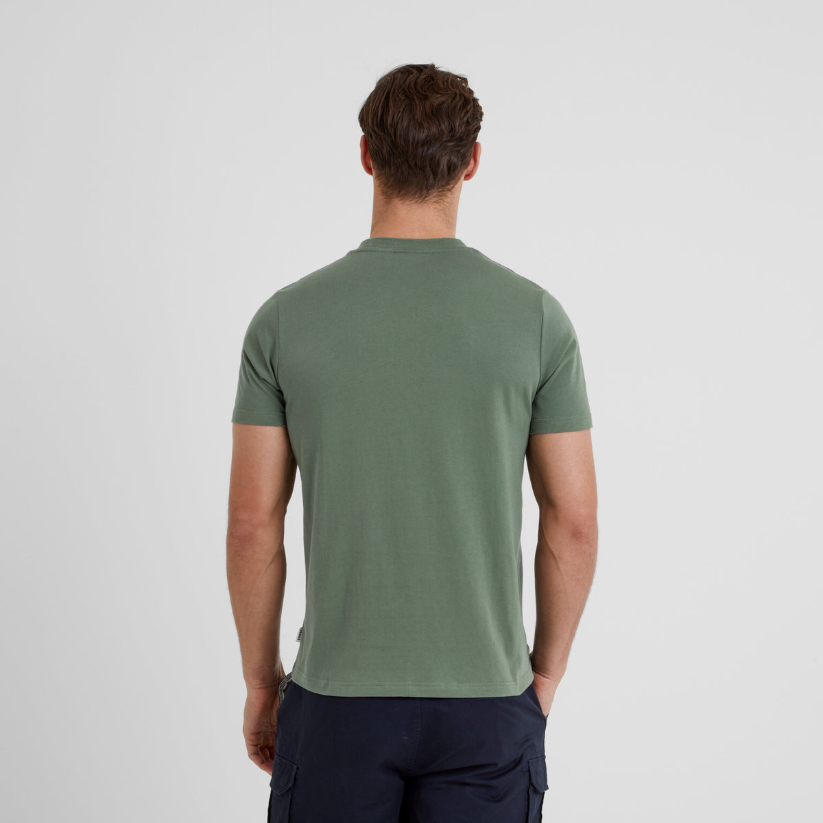 Foran Mens 100% Cotton Supersoft T-Shirt - Light Forest