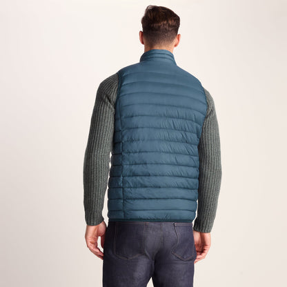 Gibson Mens Insulated Padded Gilet - Lagoon Blue