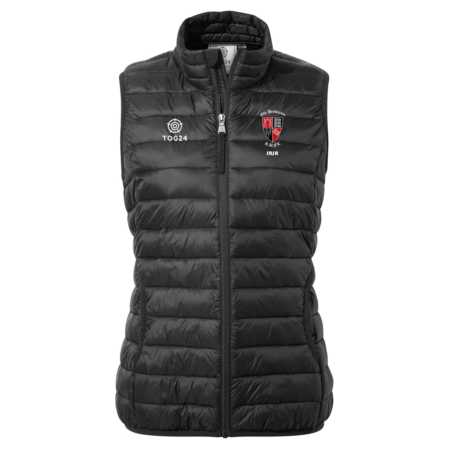 Old Brodleians Womens - Gibson Insulated Padded Gilet Black