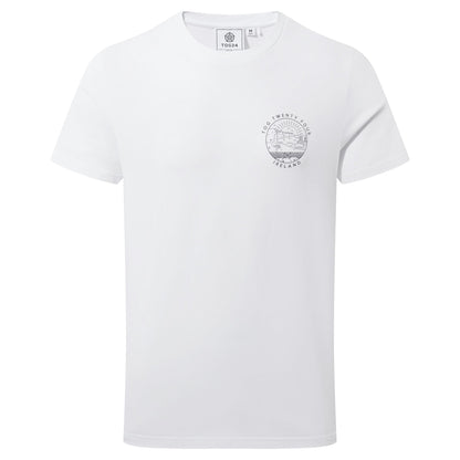Ireland Mens 100% Cotton T-Shirt - Optic White