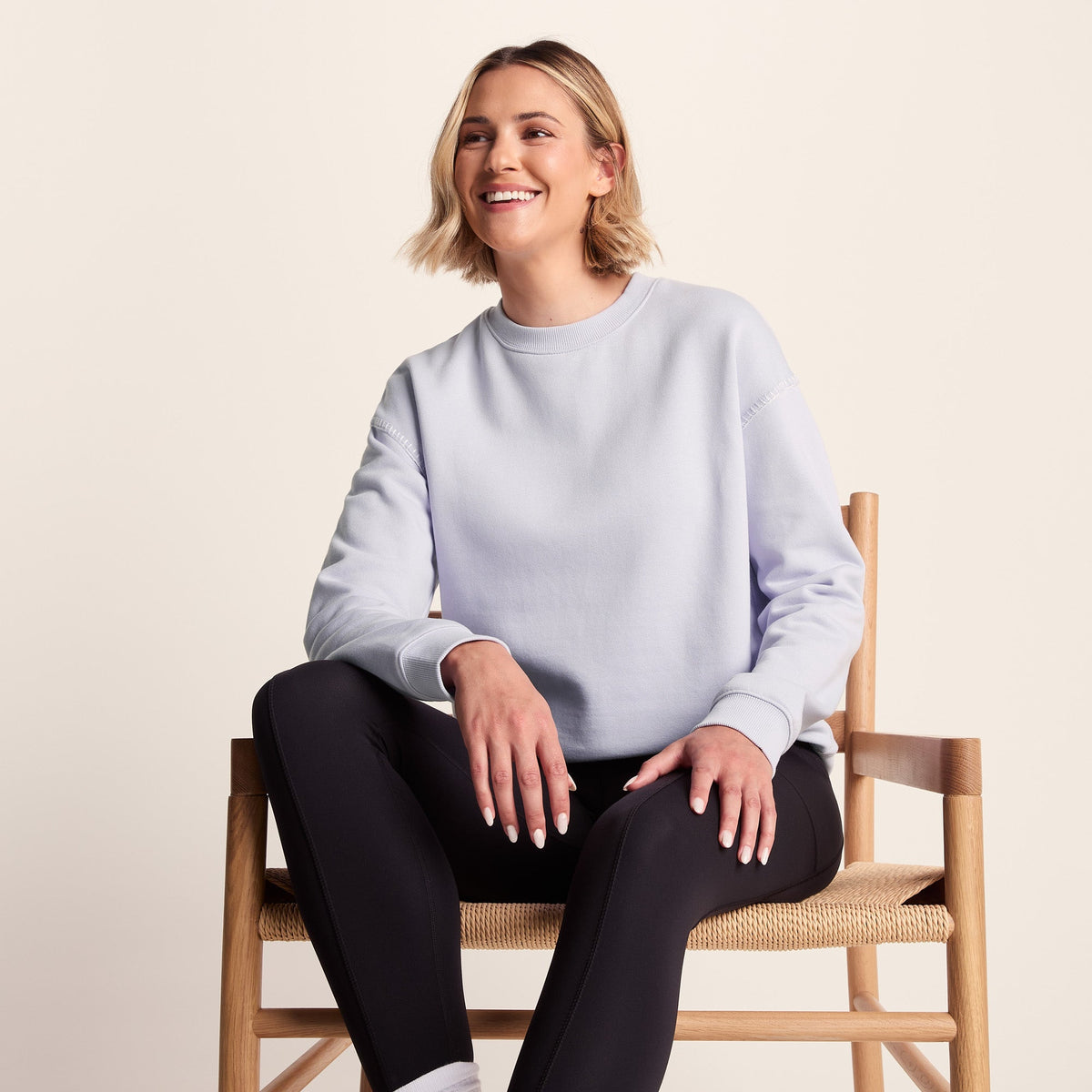 Lillia Womens Supersoft Sweat - Pale Lilac