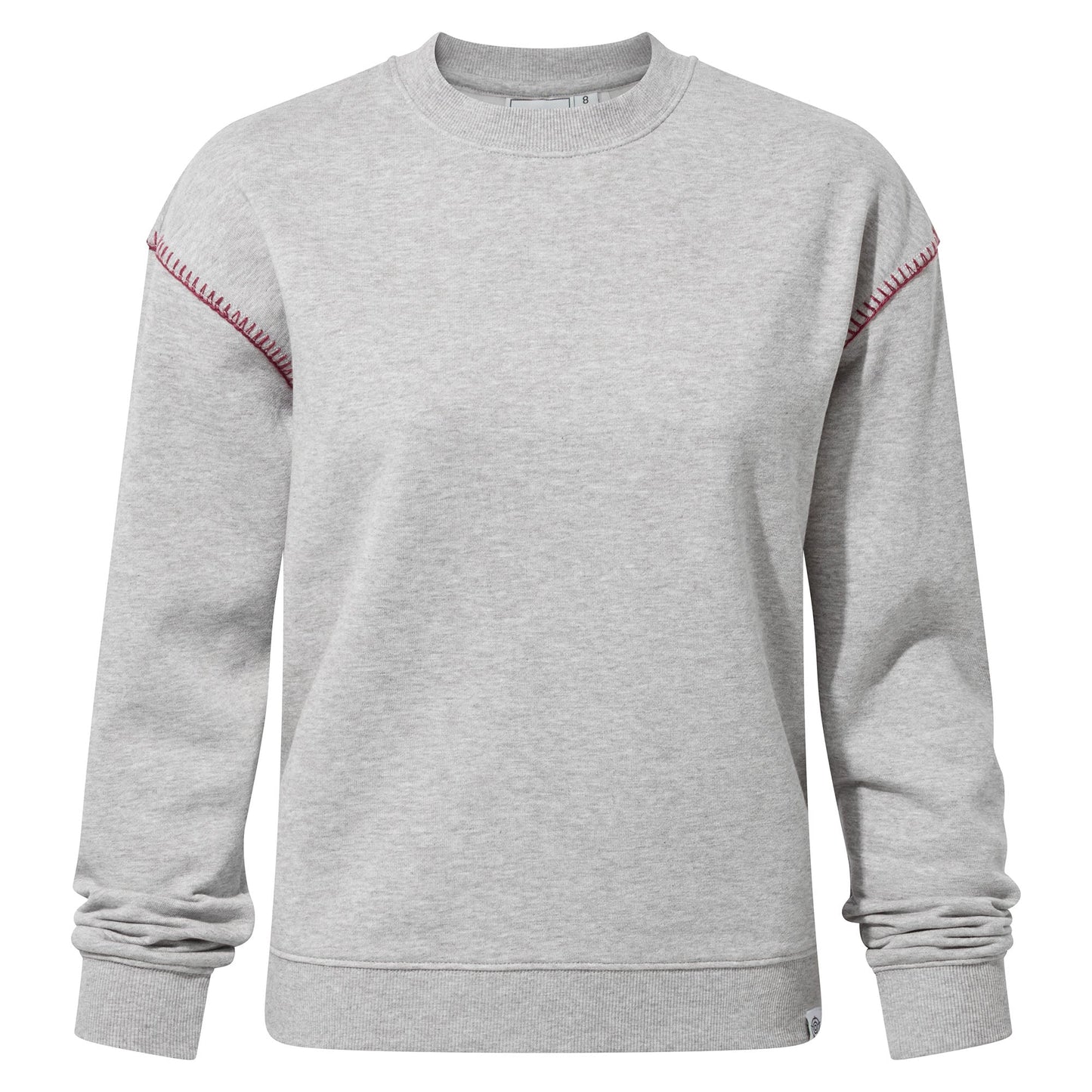 Lillia Womens Supersoft Sweat - Light Grey Marl