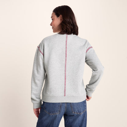Lillia Womens Supersoft Sweat - Light Grey Marl