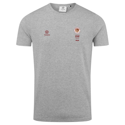 Lightcliffe CC Mens - Longley T-Shirt Grey Marl