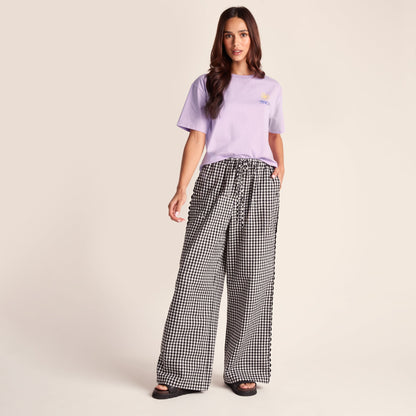 Lupin Womens Relaxed Fit Supersoft Emmy Lupin T-Shirt -  Lilac Blossom