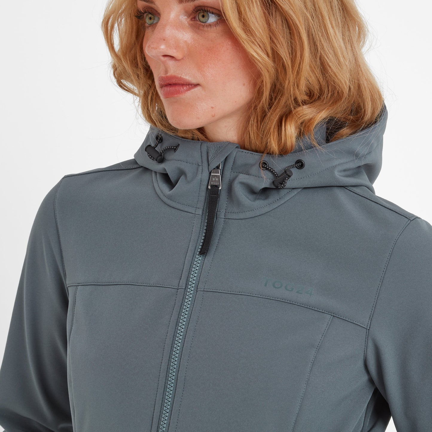 Marina Womens Long Water Resistant Softshell Jacket - Graphite