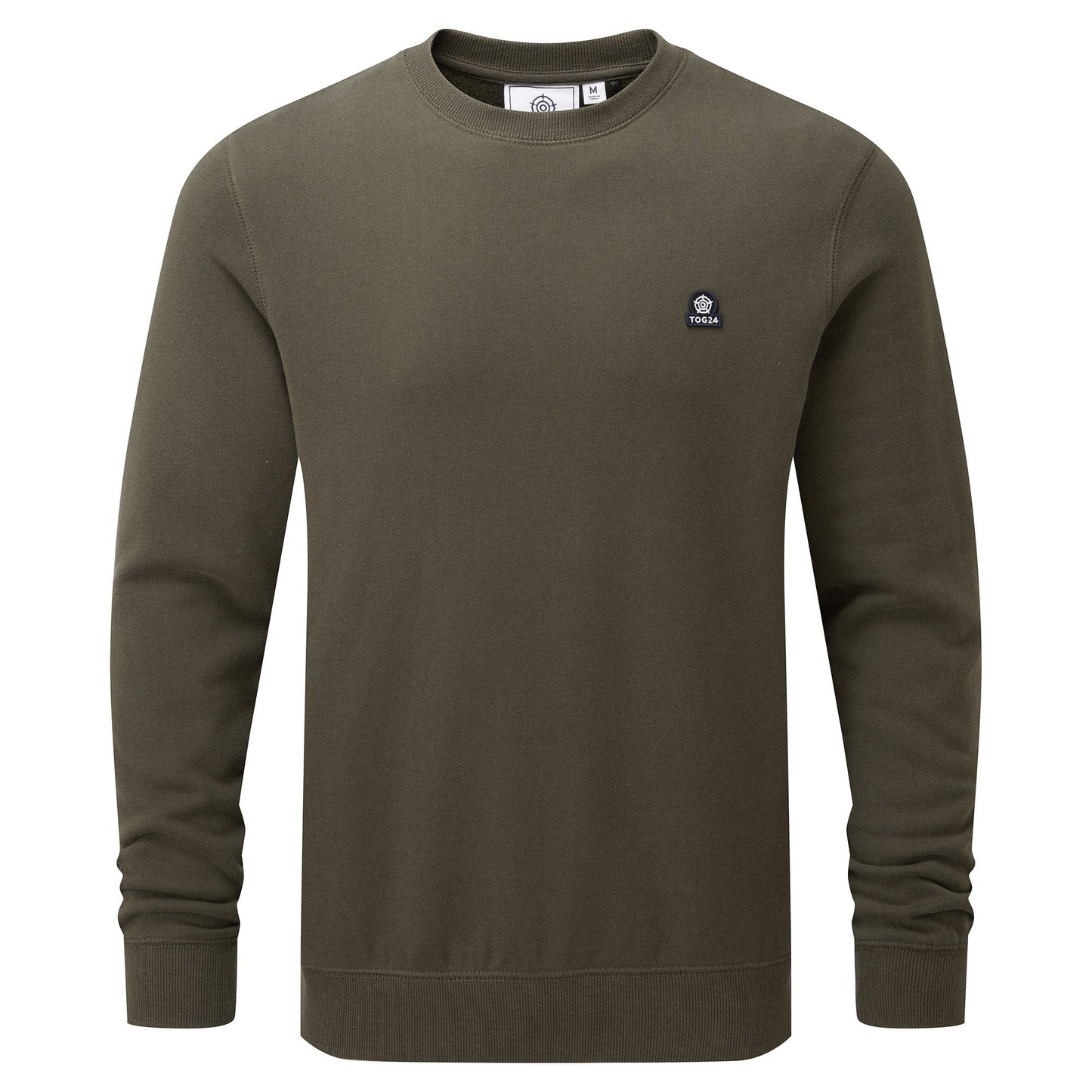 Mellor Mens Supersoft Cotton Rich Sweat - Dark Khaki