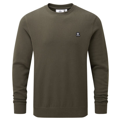 Mellor Mens Supersoft Cotton Rich Sweat - Dark Khaki