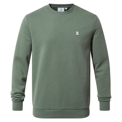 Mellor Mens Supersoft Cotton Rich Sweat - Light Forest