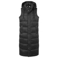 Newall Womens Long Padded Gilet - Black