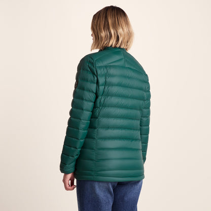 North Womens RDS Certified Down Jacket - Evergreen
