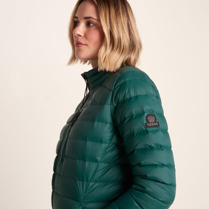 North Womens RDS Certified Down Jacket - Evergreen