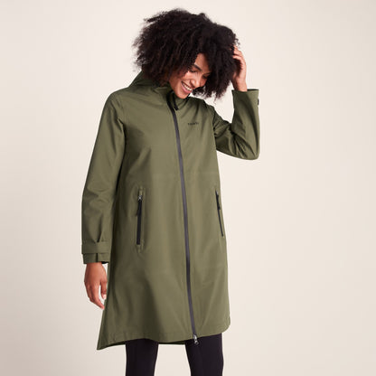 Nova Womens Performance Waterproof Jacket - Khaki