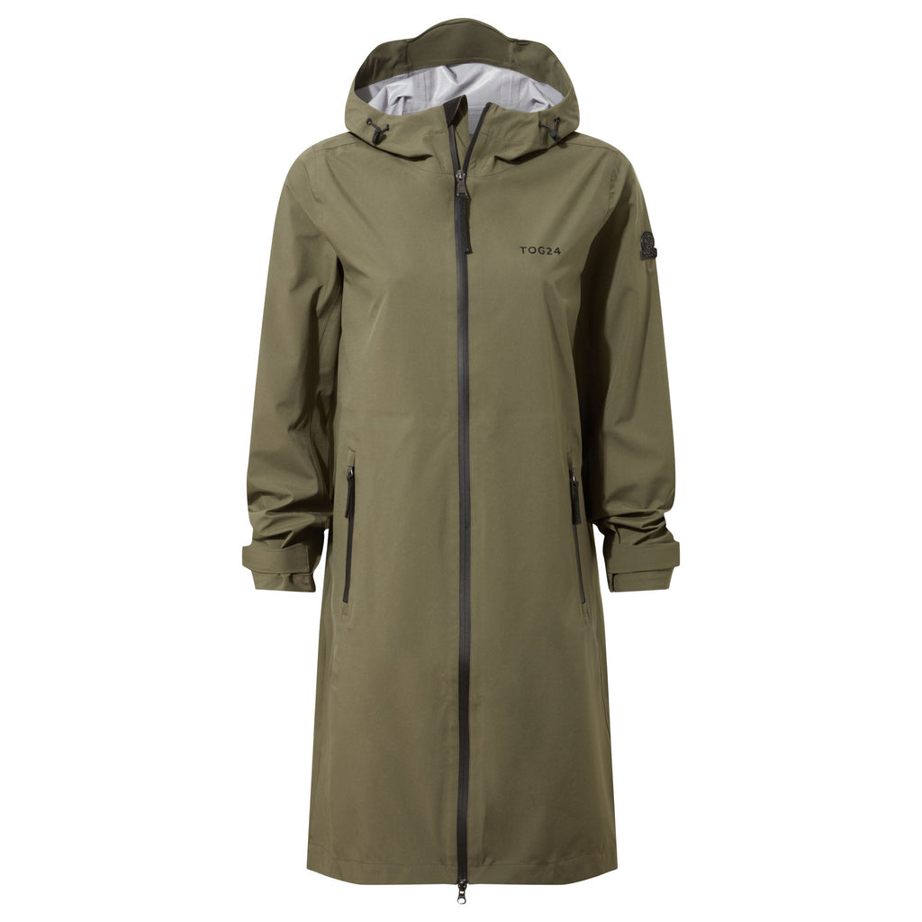 Nova Womens Performance Waterproof Jacket - Khaki