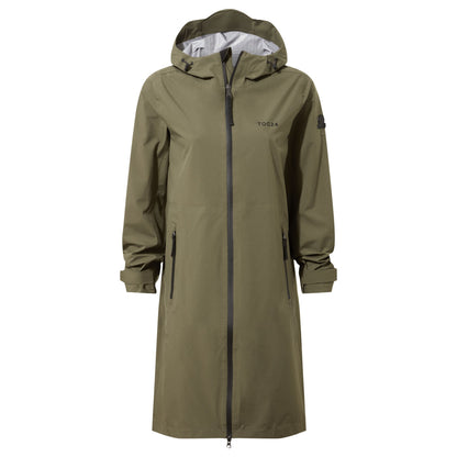 Nova Womens Performance Waterproof Jacket - Khaki