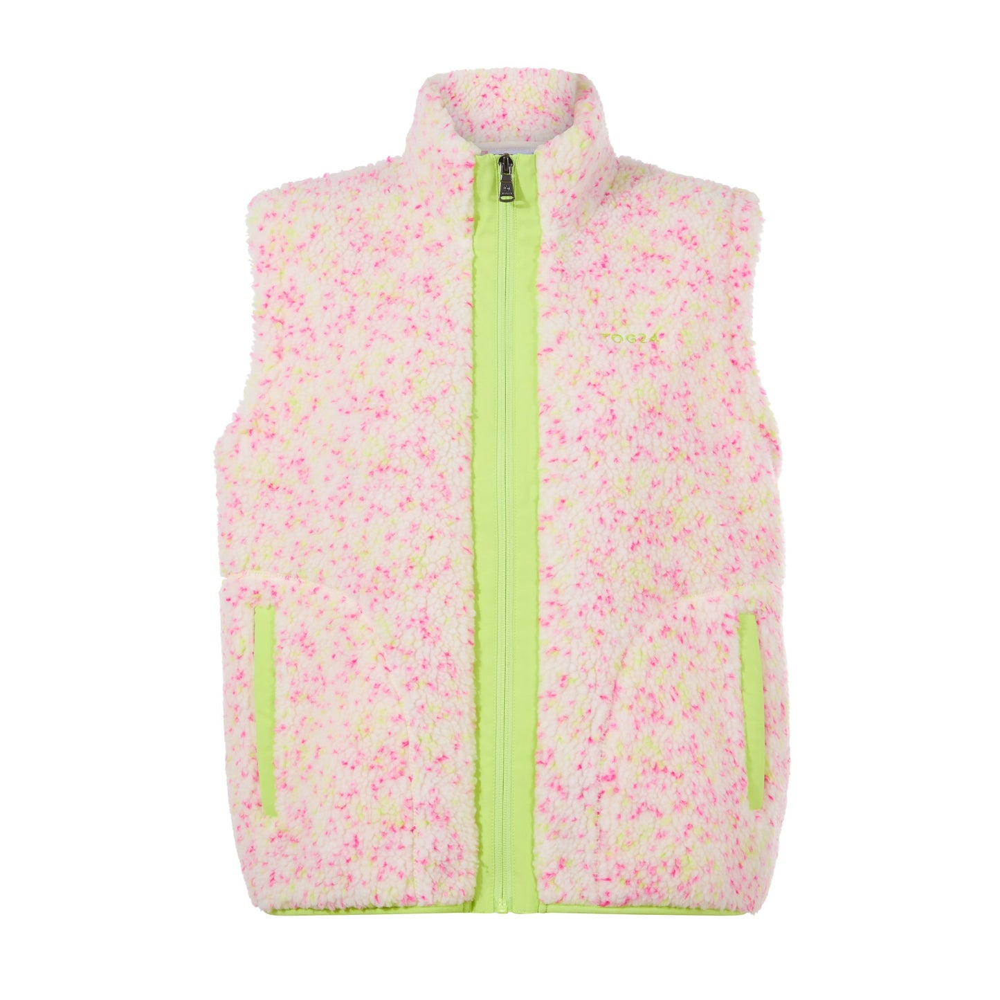 Olga Womens Thermal Sherpa Gilet - Vanilla Nep
