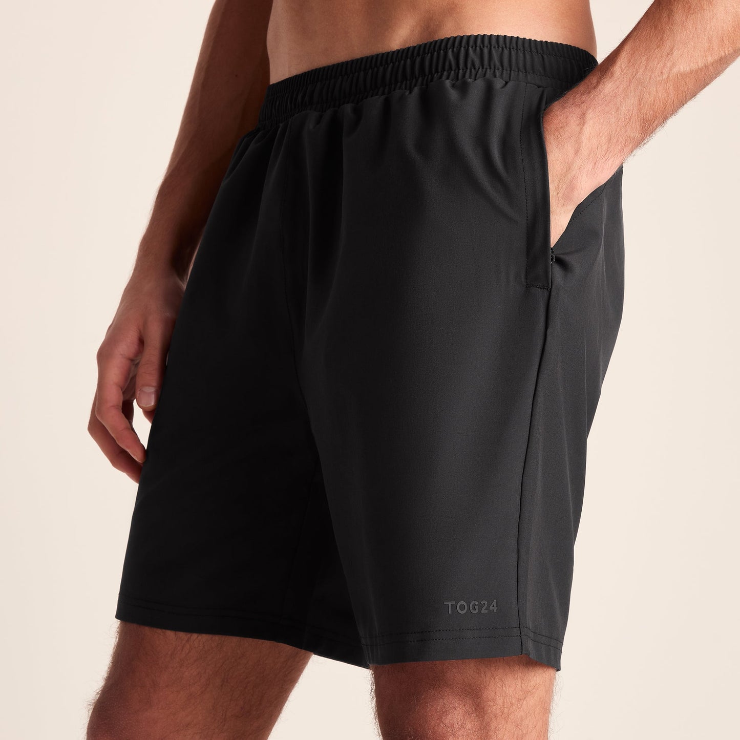 Pedwell Mens Performance Running Shorts - Black