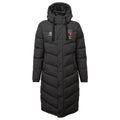 Old Brodleians Womens - Raleigh Long Insulated Jacket Washed Black