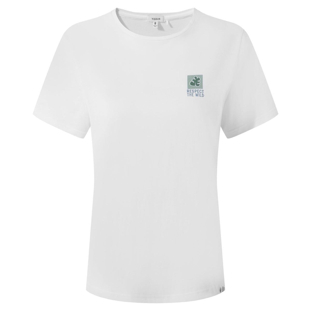 Respect Womens 100% Cotton Supersoft T-Shirt - Optic White