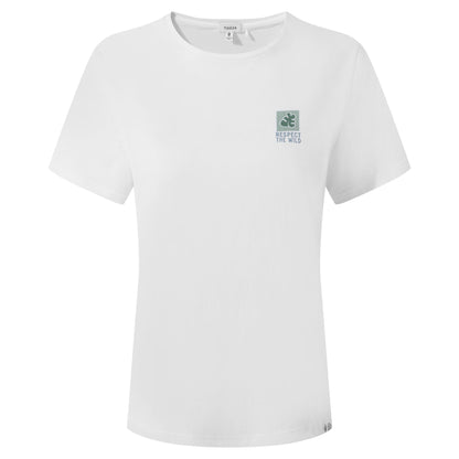 Respect Womens 100% Cotton Supersoft T-Shirt - Optic White