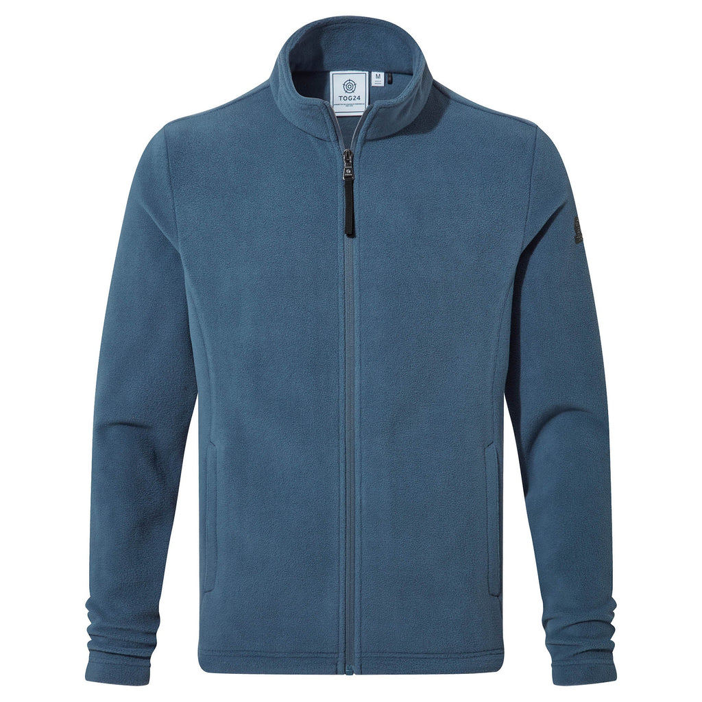 Revive Mens Fleece Jacket - Blue Stone